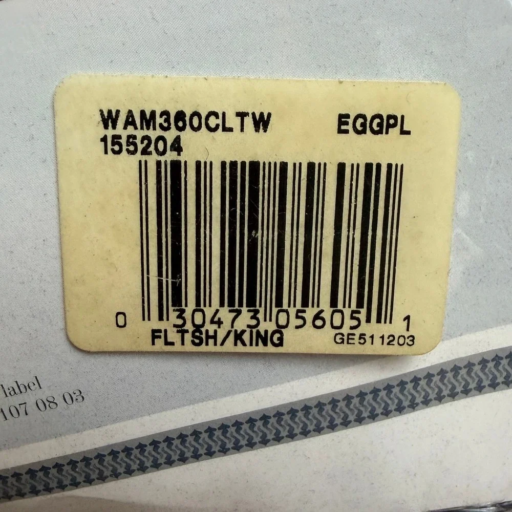 Wamsutta Classic Supima Twill 360 King Sheet Set Eggplant Purple